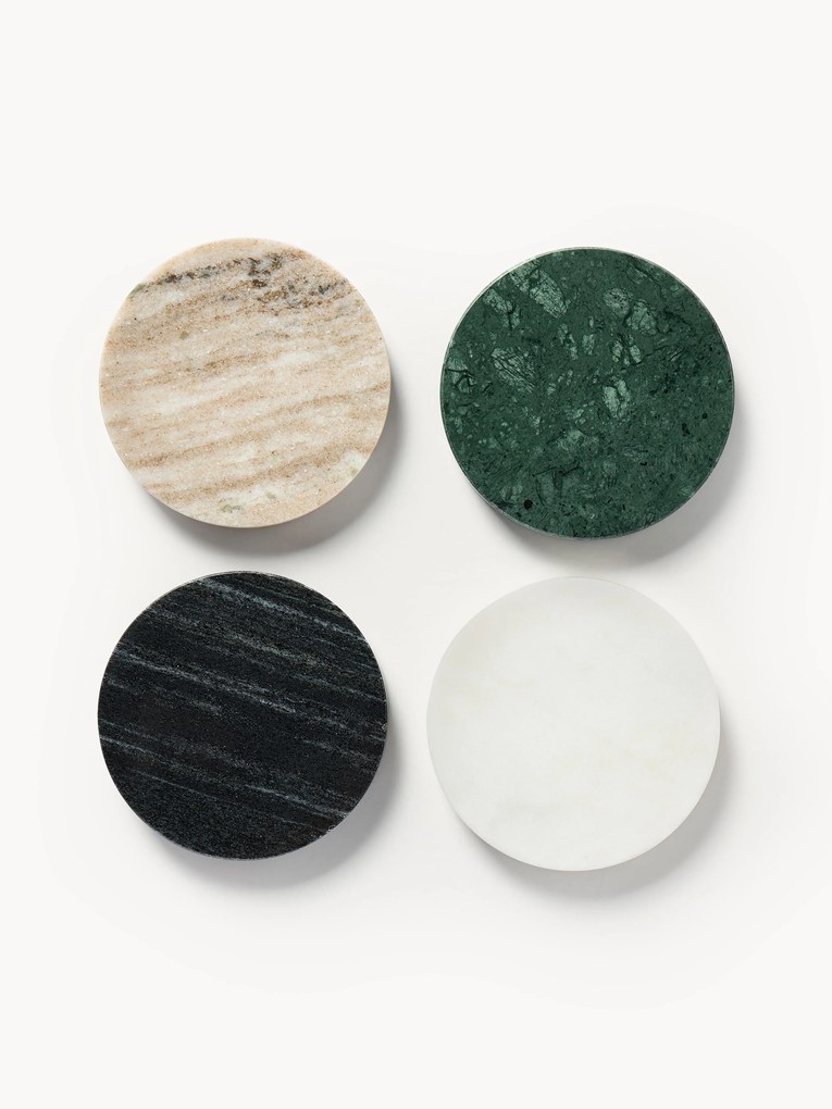 Mramorové podložky Callum, 4 ks