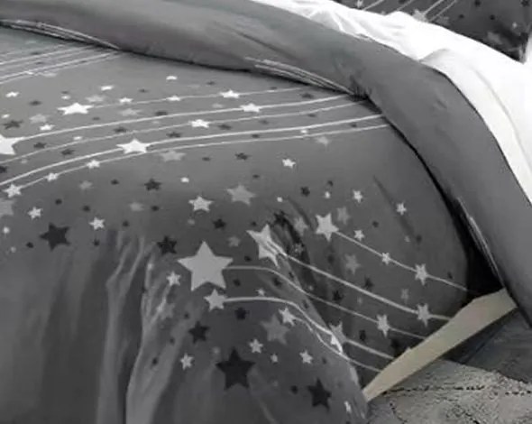 Bavlnené obliečky Homa ESTRELA GREY 7-dielna sada 140x200 cm