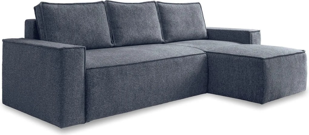 XXXLutz ROHOVÁ SEDAČKA, textil, tmavomodrá MID.YOU - Sedačky - 001454003605