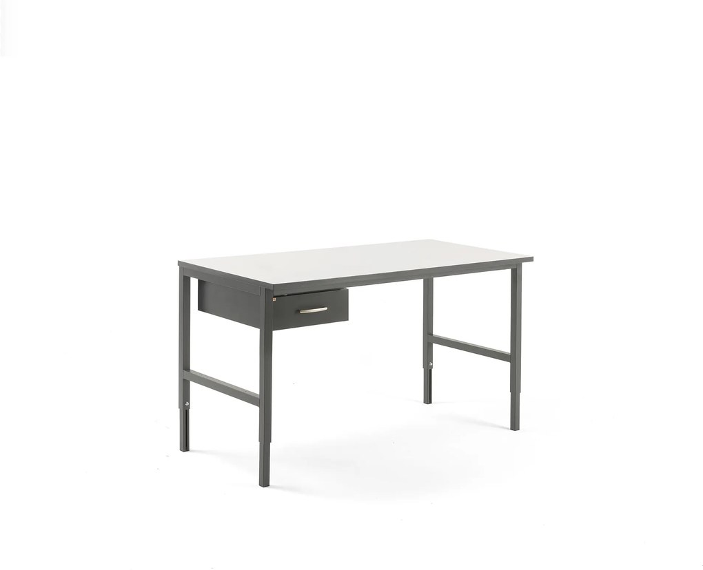 Dielenský stôl Cargo, 1600x750 mm, 1 zásuvka