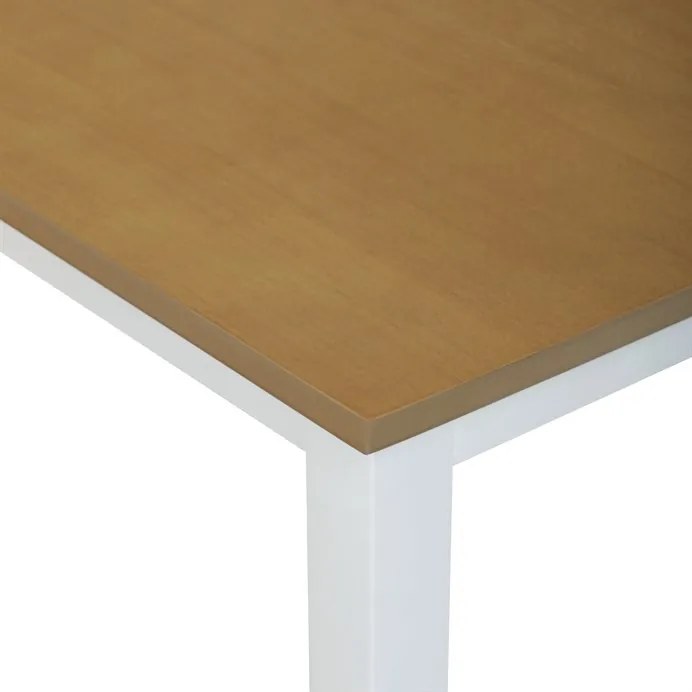 Autronic BONTEC Jedálenský set so 4 stoličkami, 120x75x75cm, masív, prírodný, VESPA OAK Farba: Prírodné