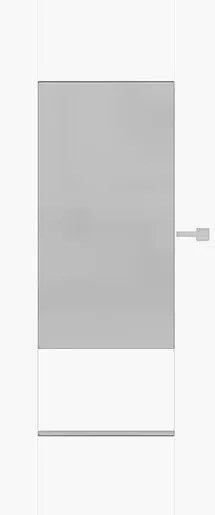 DRE Aura interiérové dvere naturel pravé 80 cm borovica biela AURA3BB80P