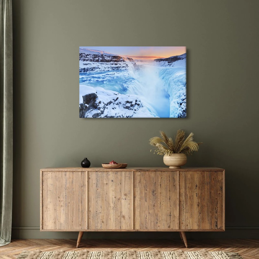 Obraz - Chladné vodopády (90x60 cm)