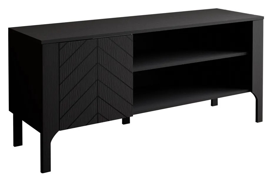 TV skrinka SIENA 135cm čierna