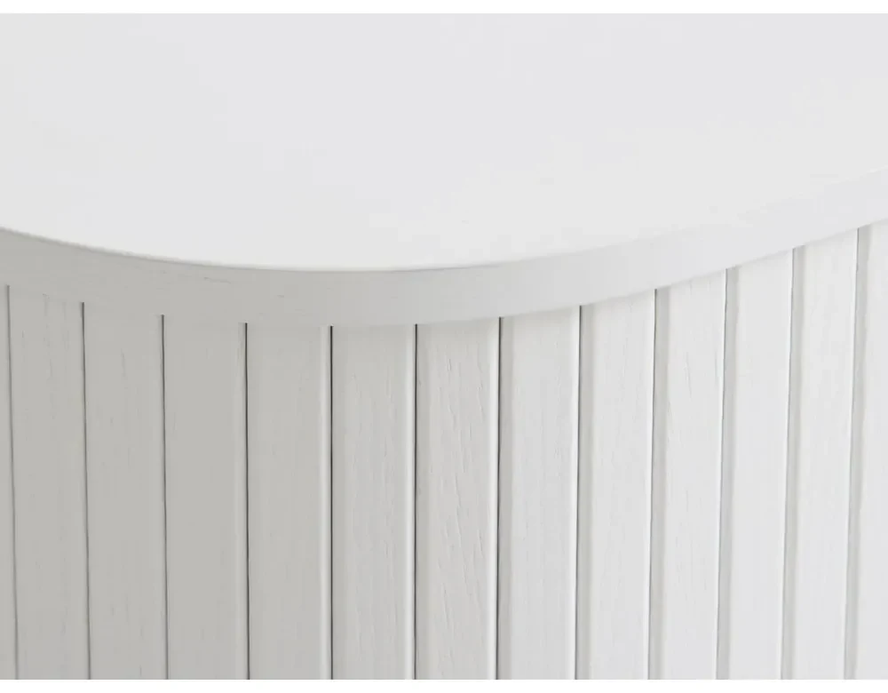 Biely TV stolík 120x56x40 cm Nola – Unique Furniture