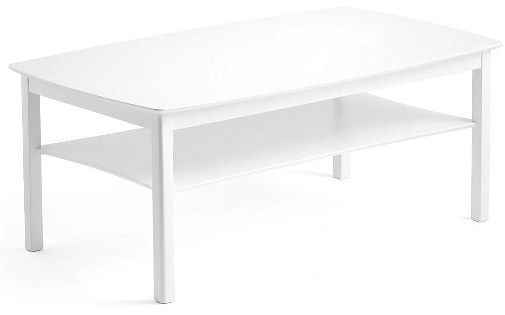 Konferenčný stolík MARATHON, 1350x800 mm, biela