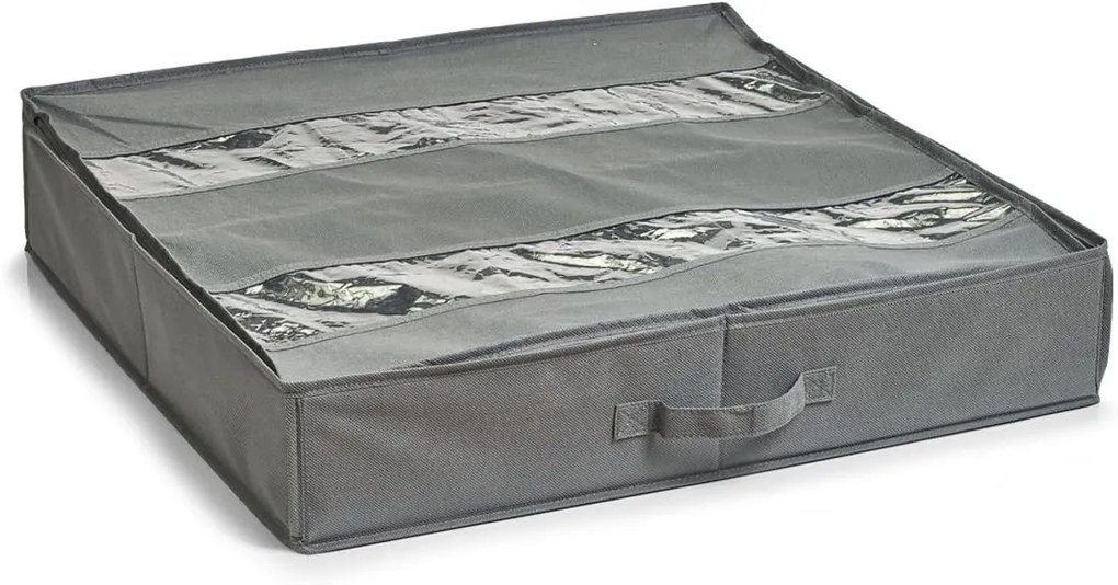 Organizér na topánky, uloží 6 párov topánok – 60 x 60 x 13, sivý NON-W