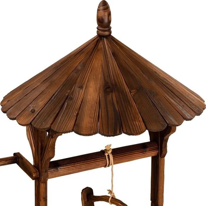 Bestent Dekoračná drevená studňa Charlie