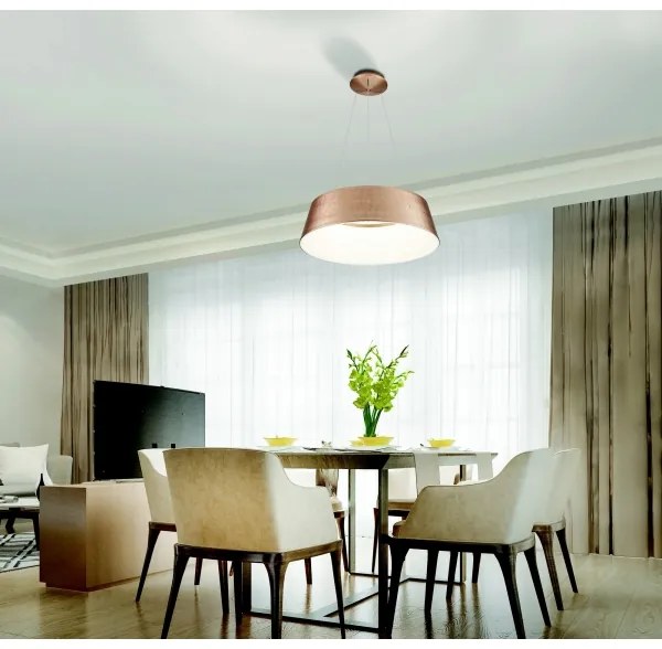 Azzardo AZ5095 - LED Stmievateľný luster na lanku EMMA LED/60W/230V zlatá + DO