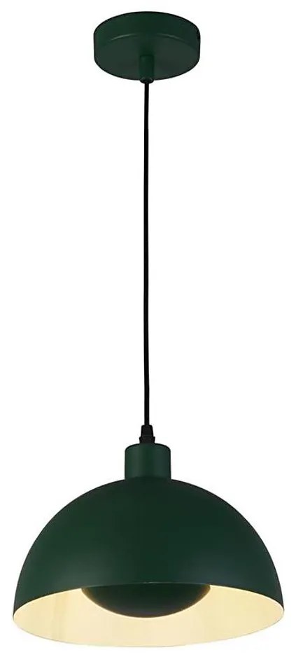 Searchlight 35411GR - Luster na lanku MARS 1xE27/60W/230V, priemer 40 cm, zelený