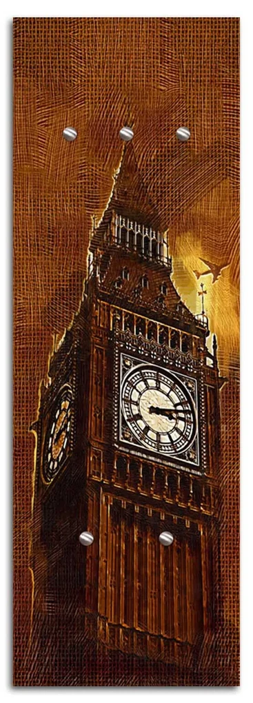 Gario Vešiak na stenu Big Ben Rozmery: 30 x 90 cm