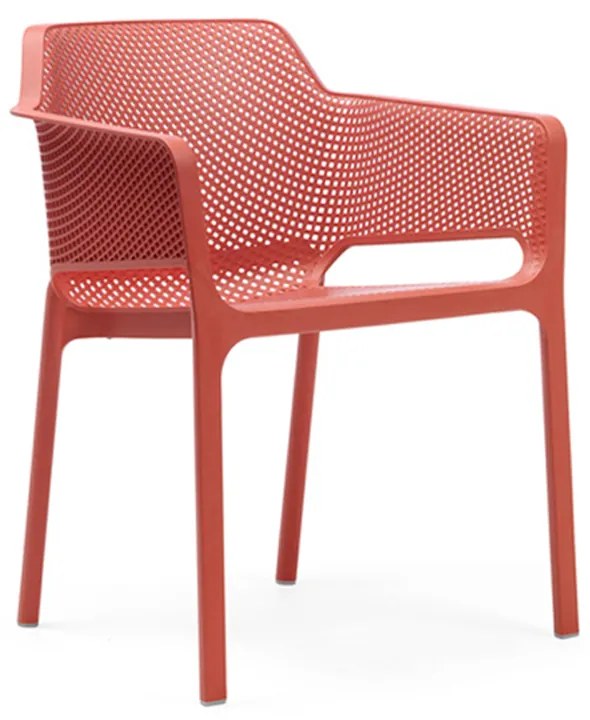 Stima Moderní plastové kreslo NET Vyberte odtieň ->: Salice - modrá