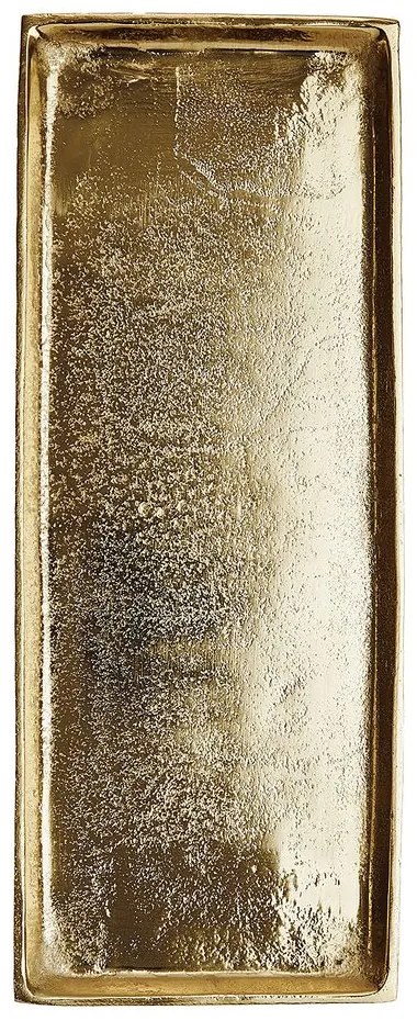 BANQUET Dekoračný podnos 35 x 14 cm - zlatá