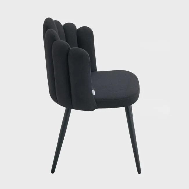 Jedálenská stolička AULA čierna 741722