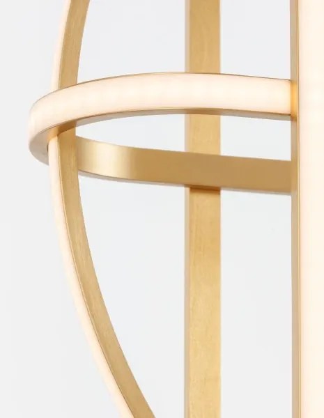 LED luster Arte 52 zlaté