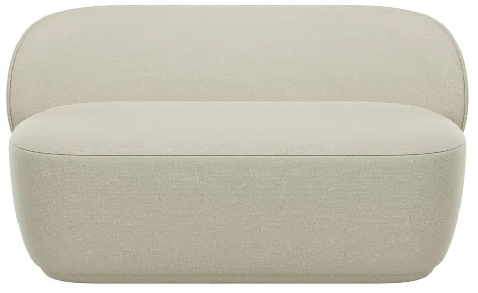 Béžová pohovka z textílie bouclé 137,5 cm KUON – Blomus