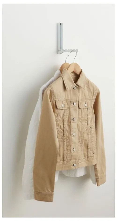 Biely výklopný vešiak YAMAZAKI Mito