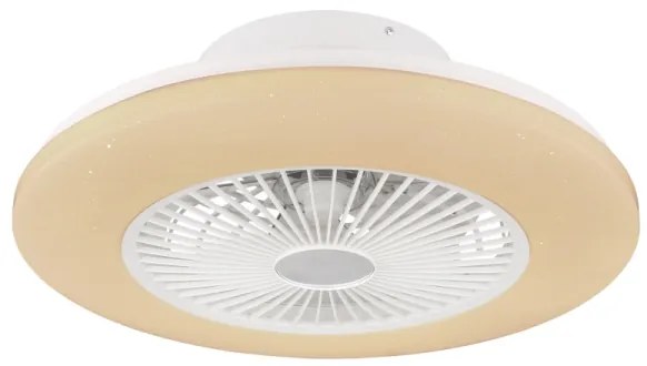 Globo 03628 - LED Stmievateľné stropné svietidlo s ventilátorom LED/30W/230V + DO