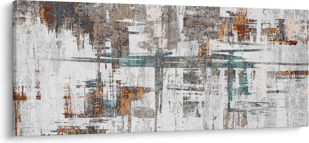 Obraz - Abstraktné ťahy (120x50 cm)