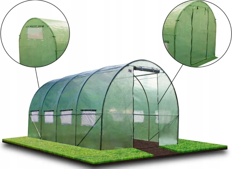 Bestent Záhradný fóliovník 2,5x4m s UV filtrom PROFI Garden