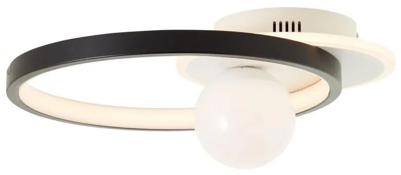 Brilliant - LED Stmievateľné stropné svietidlo ATLANTA LED/24W/230V čierna/biela