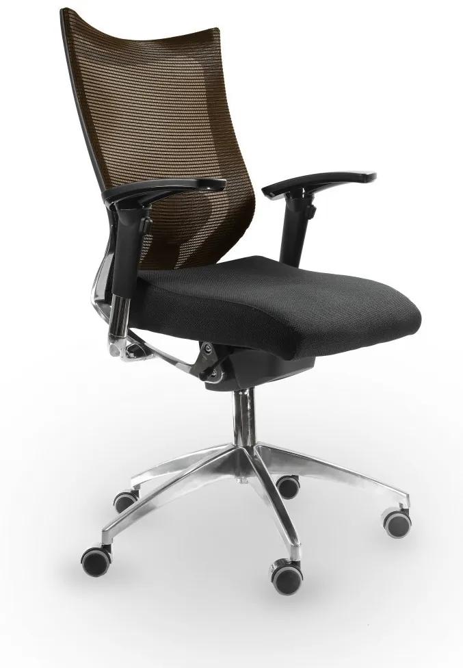 Spinergo OFFICE Spinergo - aktívna kancelárska stolička - oranžová, plast + textil + kov