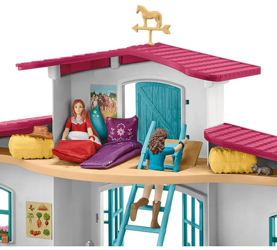 Schleich 42567 Stajňa s príslušenstvom pri jazere, new