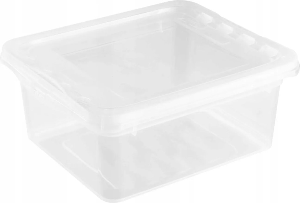 Keeeper Úložný box s vekom (má 2 funkcie) BEA Clearbox 1,7L, 19,5 x 16,5 x 8,5 cm