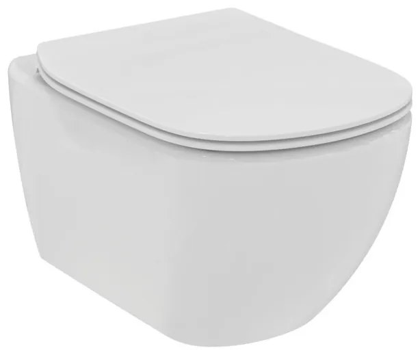 Ideal Standard Tesi - SET Závesné WC RimLS+ + sedátko Soft-Close, biela T536001