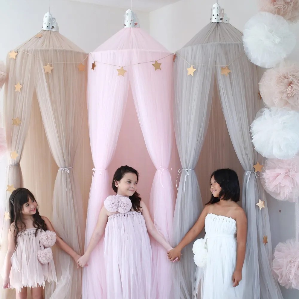 Baldachýn Princess ružová