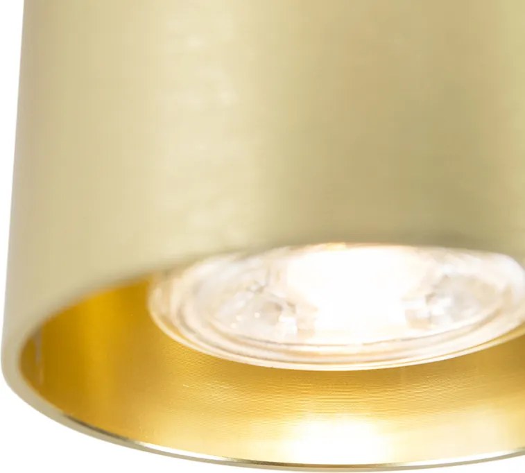 Inteligentný reflektor zlatý vrátane WiFi GU10 - Tubo