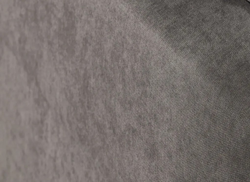 Posteľ Jeff 100x200 cm, šedá látka