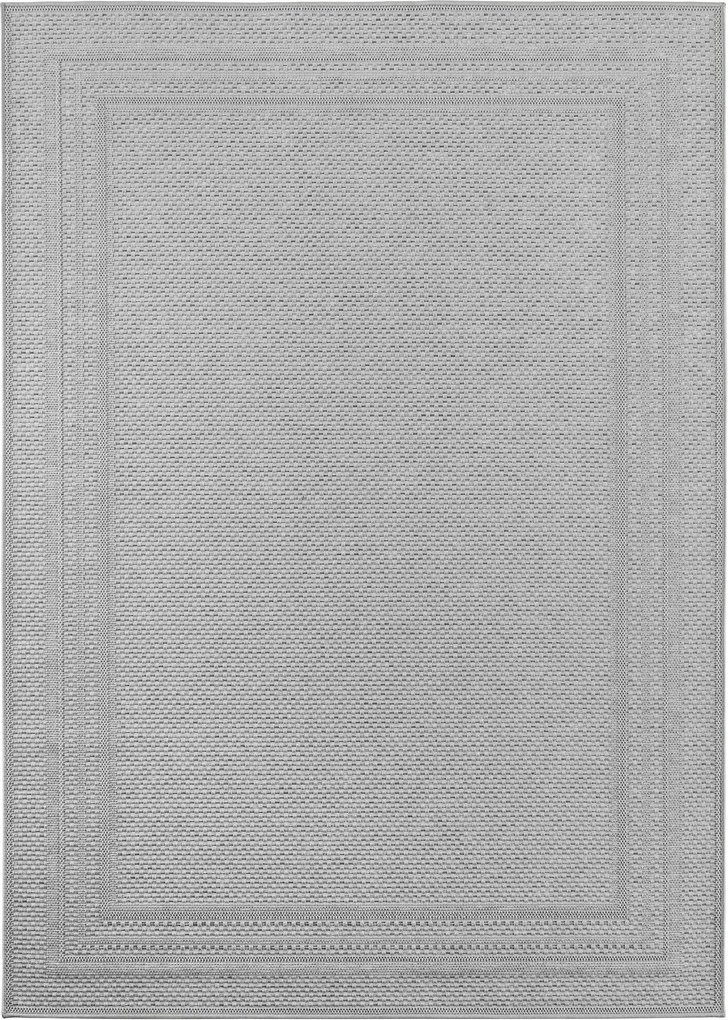 Ayyildiz, Kusový koberec Desert 1304 grey - na von aj na doma, 80x150, šedá, chodba / predsieň