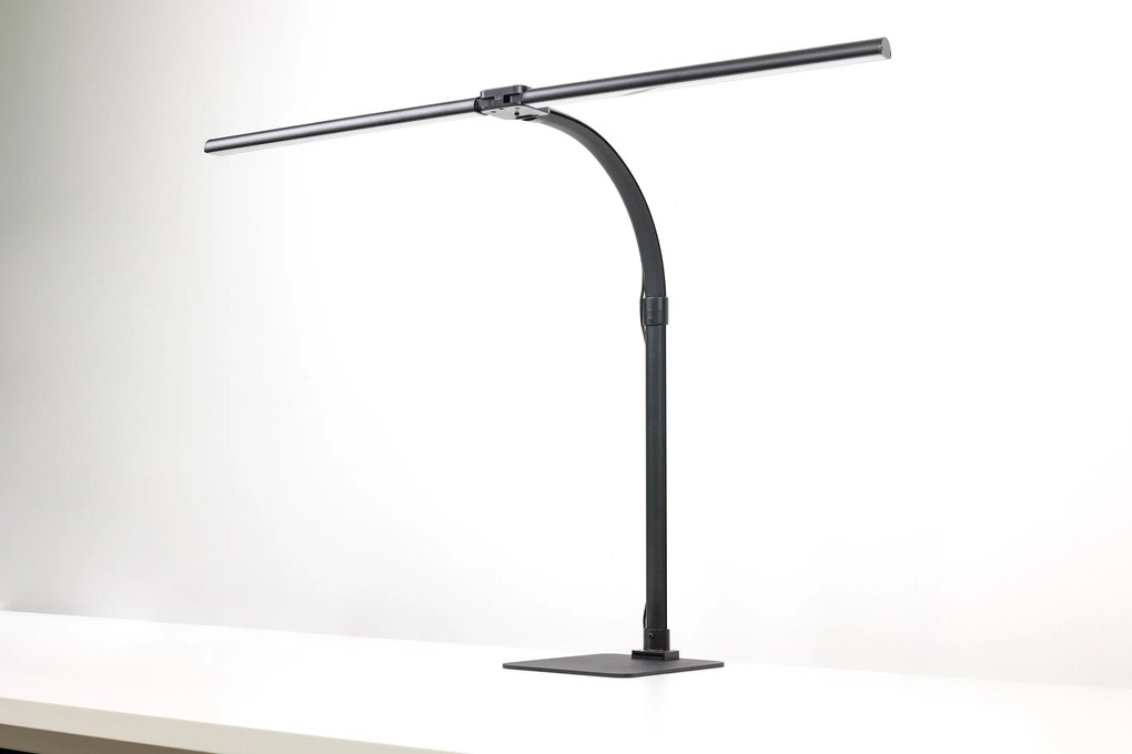 Stolná LED lampa ALVARO, základňa, diaľkový ovládač