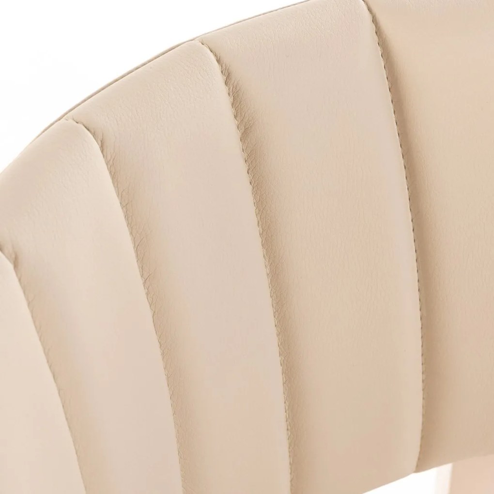 MARY UP DREVENÁ STOLIČKA beige