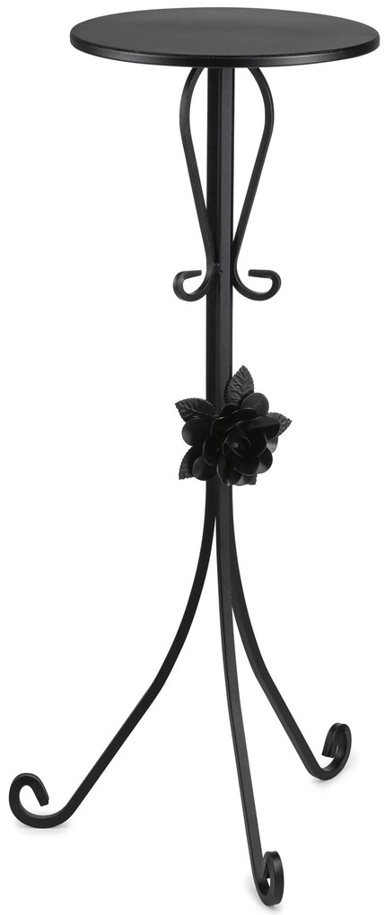 STOJAN NA KVETINÁČ BROSE 75X35 CM ČIERNA