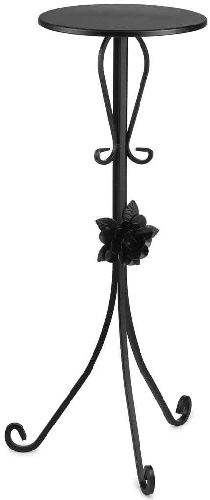 STOJAN NA KVETINÁČ BROSE 75X35 CM ČIERNA