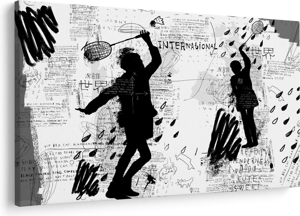 Obraz - Street art - rozruch (90x60 cm)