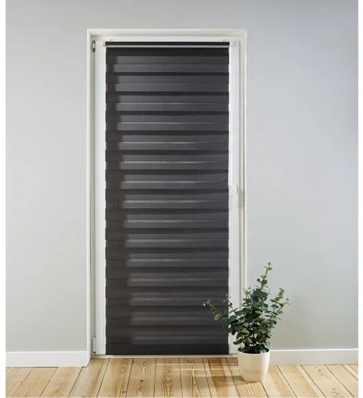 LIVARNO home Dvojitá roleta na dvere a nízko položené okná, 80 x 210 cm (antracitová) (100353505)