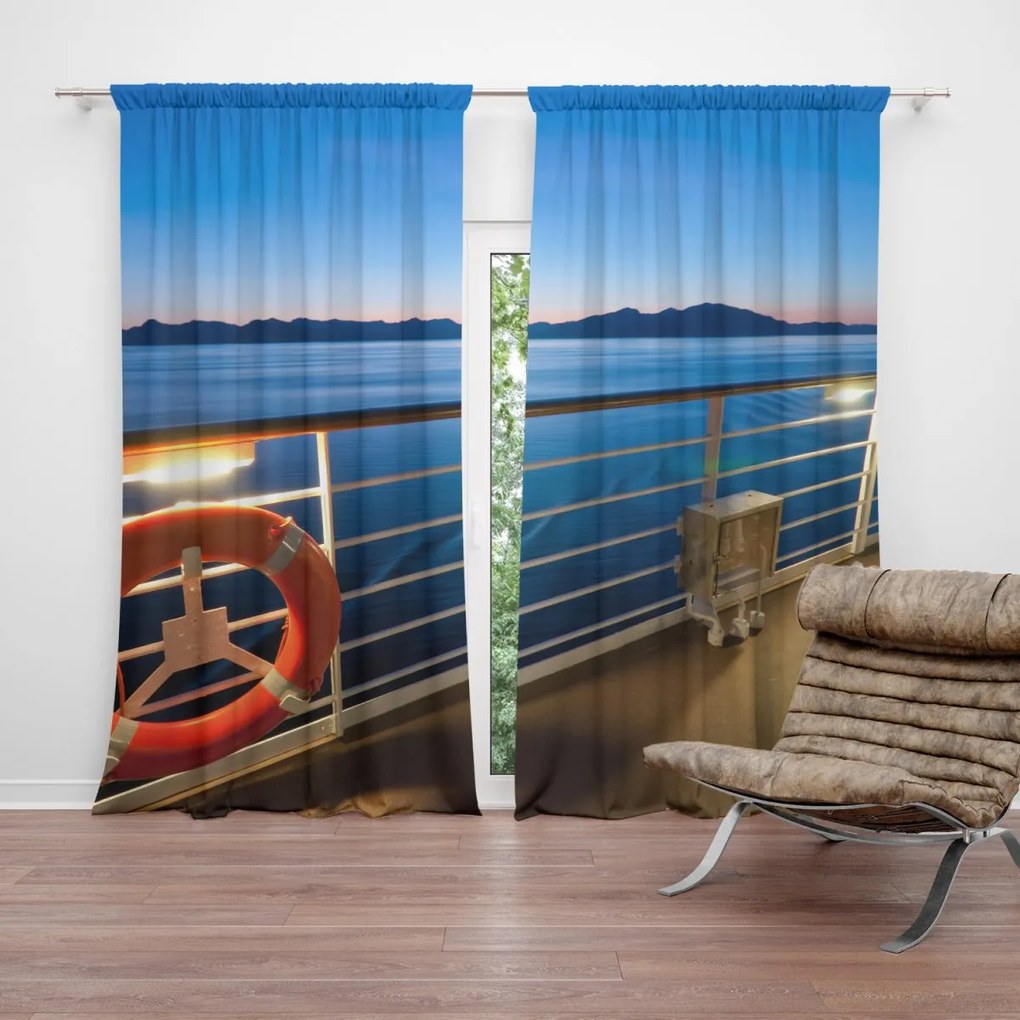 Sablio Záves Pohľad z lode: 2 ks 140x250 cm