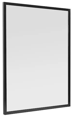 Zrkadlo Naturel Oxo v čiernom ráme, 60x80 cm, ALUZ6080C, 1 ks