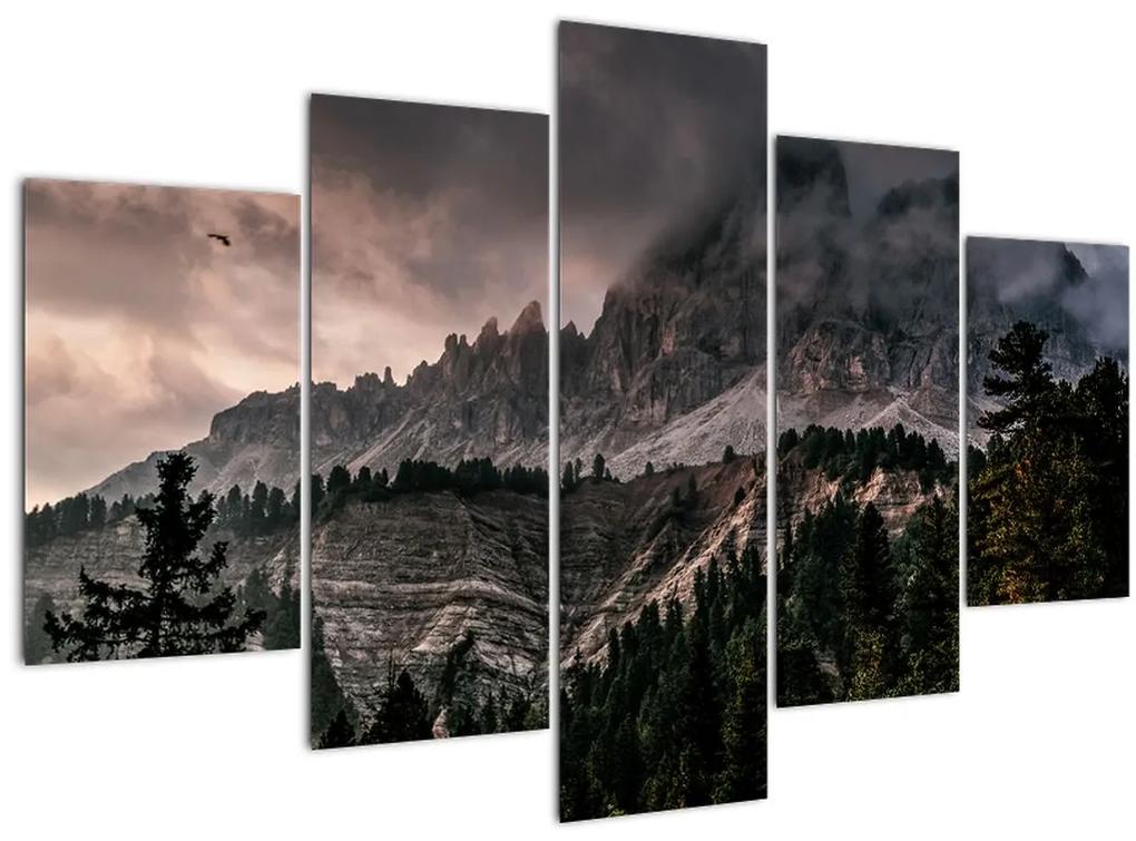 Obraz skalnatých hôr (150x105 cm)