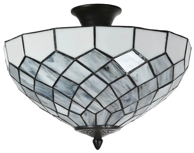 Stropné svietidlo Tiffany HEKA Ø41