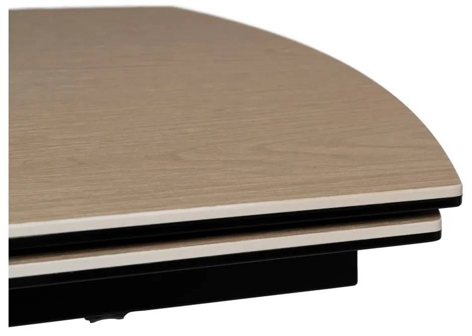 Rozkladací jedálenský stôl s prídavnou doskou 90x180 cm Rocía – Ixia