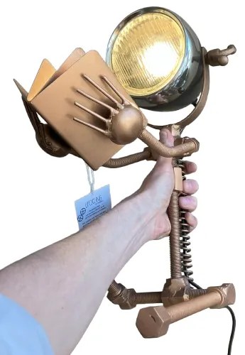 Industry rustik dizajn lampa na čítanie ROBOT