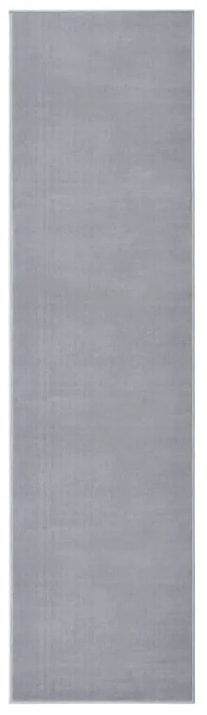 vidaXL Koberec behúň BCF sivý 100x400 cm