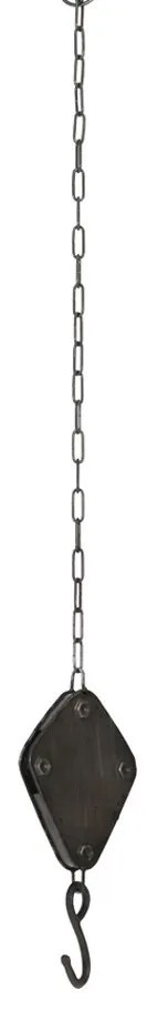 Granitový antik závesný kovový hák Gancio - 12*2,5*82cm