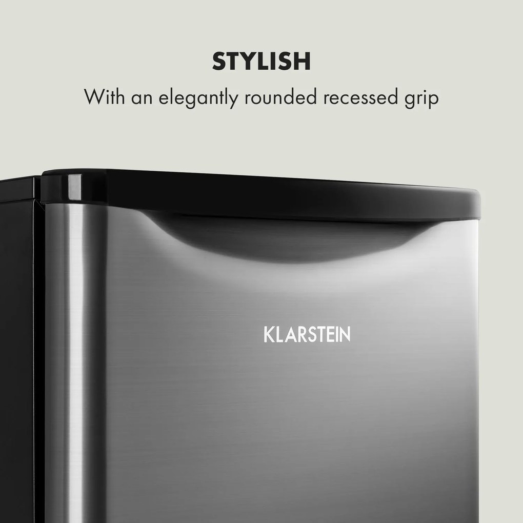 Klarstein Yummy, chladnička s mraziacim priečinkom, 90 l, energet. trieda E, 42 dB