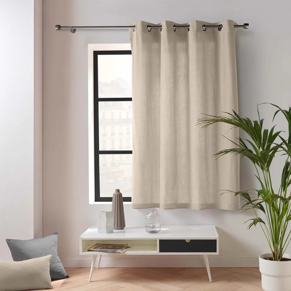 Krémový záves 135x180 cm Twily – douceur d'intérieur