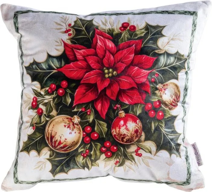 Sada 3 ks obliečok na vankúšiky CHRISTMAS STAR 45 x 45 cm